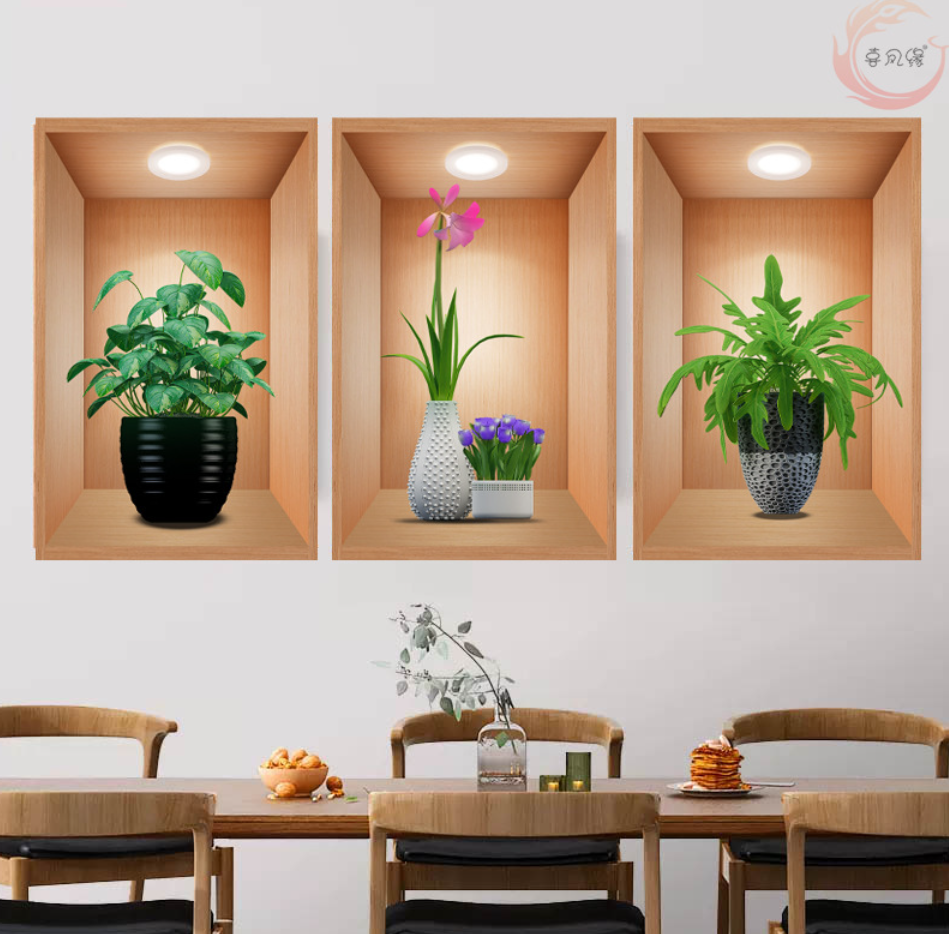 Artzura™ 3 db-os 3D falfestmény szett (40x60cm)