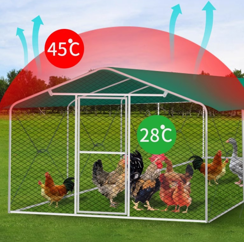ShelterMax – Kültéri menedék és multifunkcionális madárház madaraknak (2x3x4m)