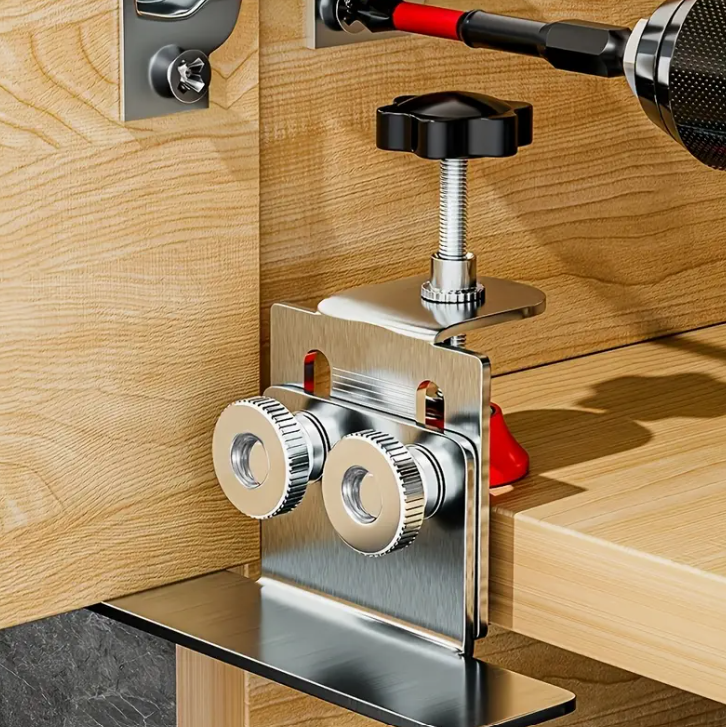 Fixture™ multifunkcionális szekrényajtó-beszerelő és -illesztő tartó