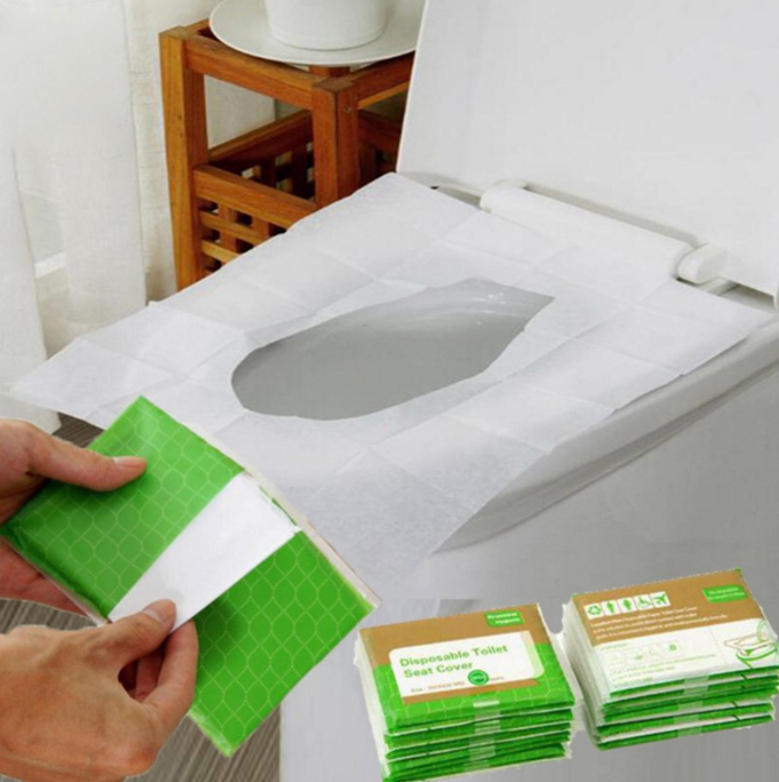 CleanSit™ – Eldobható higiénikus WC-ülőke huzat (50 darabos készlet)