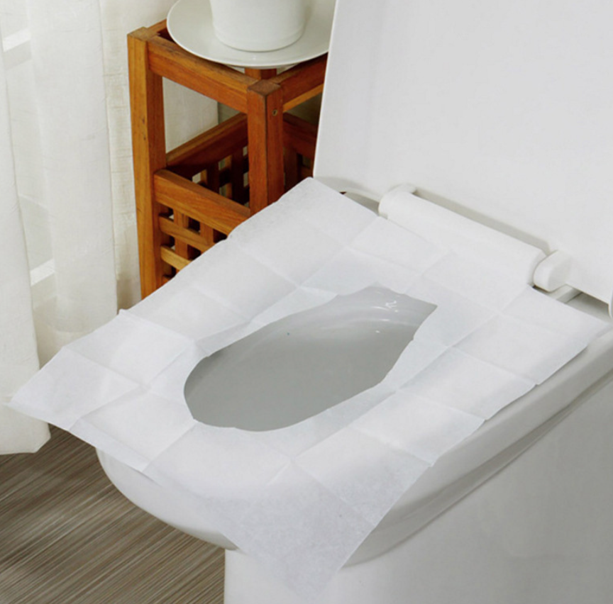 CleanSit™ – Eldobható higiénikus WC-ülőke huzat (50 darabos készlet)
