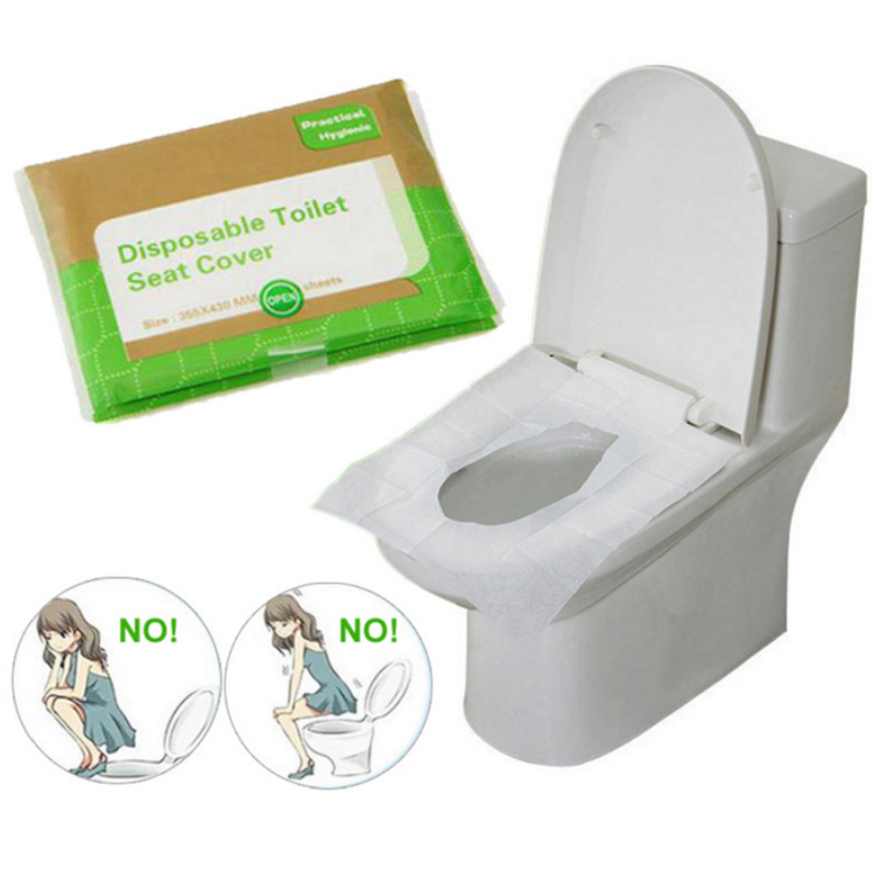 CleanSit™ – Eldobható higiénikus WC-ülőke huzat (50 darabos készlet)