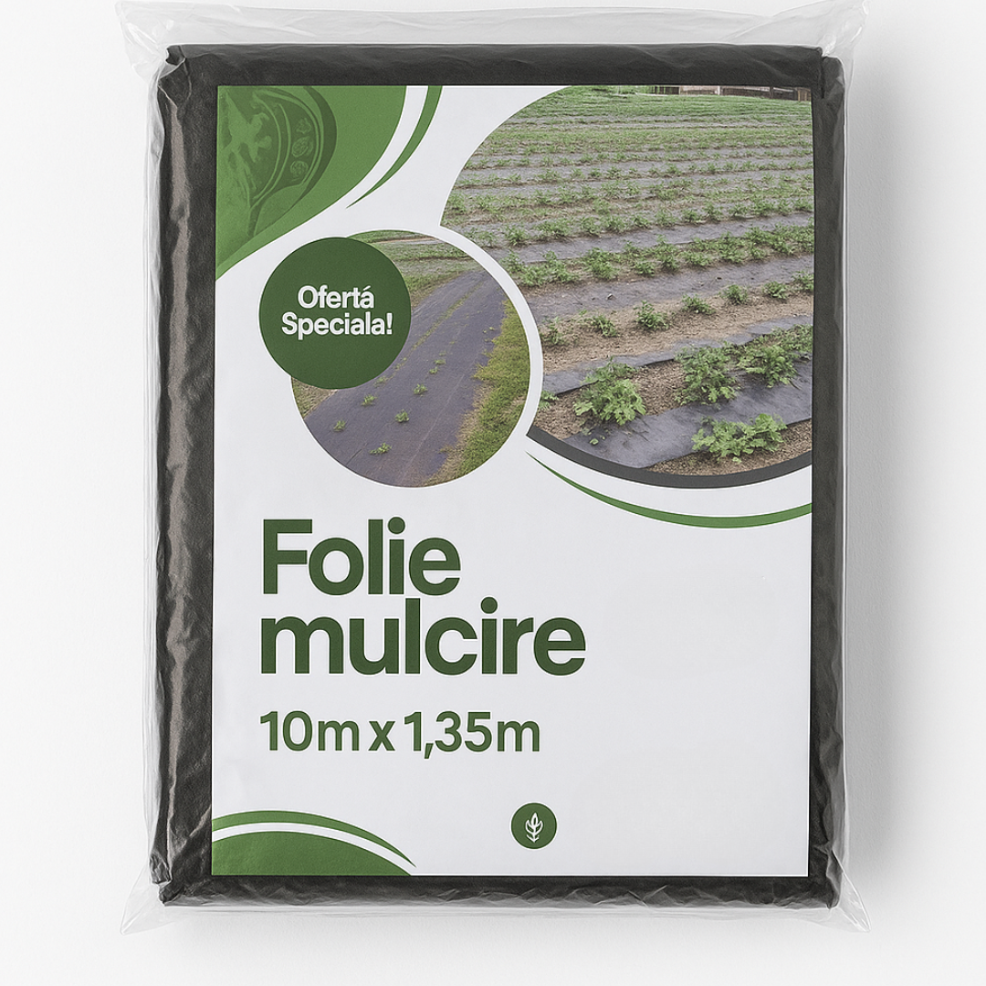 đ„1+3 AJĂNLAT! 4 darab 1 ĂĄrĂĄĂ©rt!đ„Fekete Mulcs Lemez (1,35x10m)