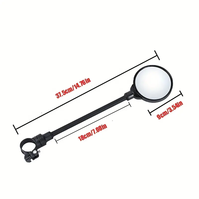 Csúszásgátló visszapillantó tükrök 22-38 mm-es kormányhoz (2 db)