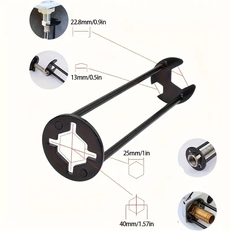 FlexiWrench™ - Multifunkciós villáskulcskészlet szaniterszereléshez és javításhoz