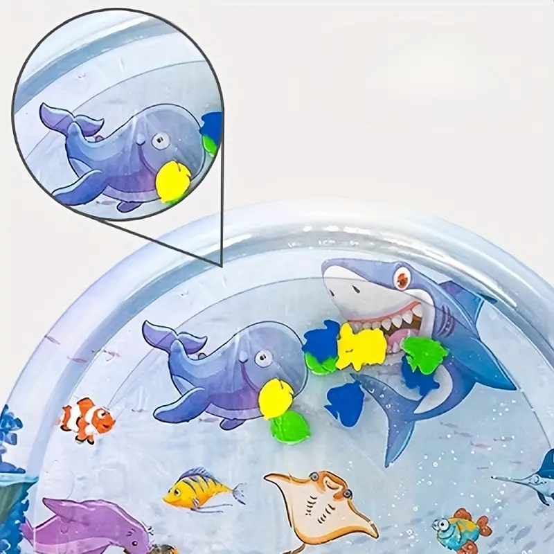 1+1 AJÁNLAT! PlayPad™ - Víz témájú felfújható matrac gyerekeknek