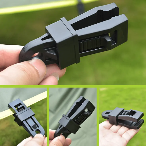CampGrip™ – Kemping- és kerti rögzítőbilincsek (10 darabos készlet)