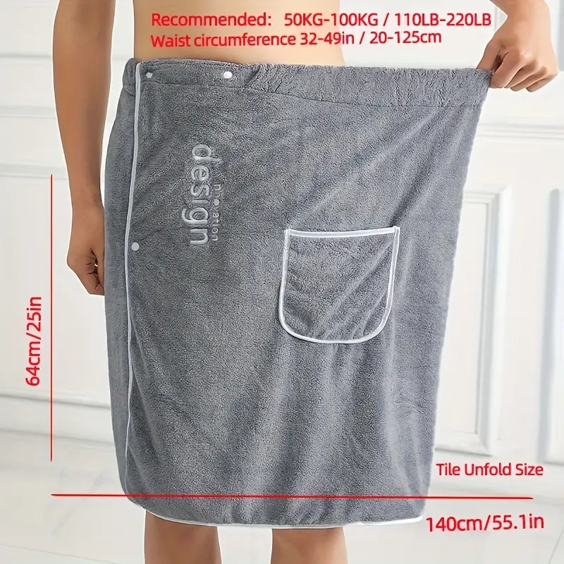 AlphaDry™ fürdőlepedő férfiaknak