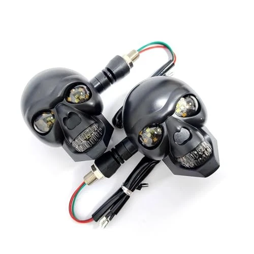 SKULLIX™ - Koponya formájú LED irányjelző motorkerékpárhoz