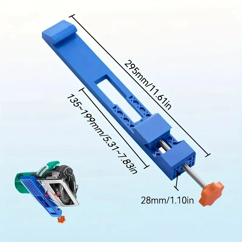 LineMaster™ – Állítható körfűrész-vezető