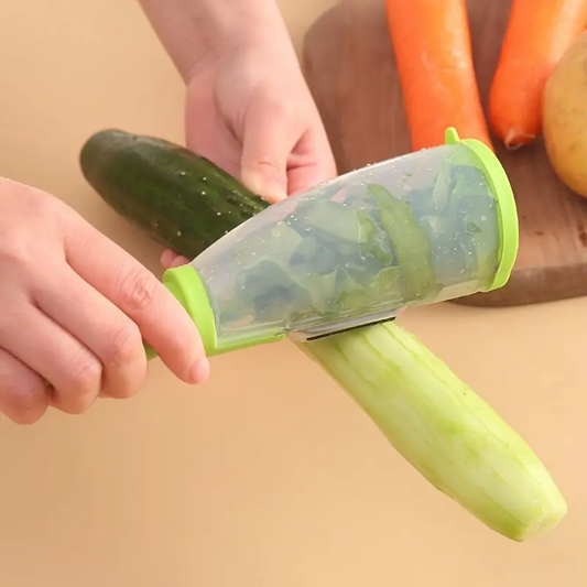 PeelMate™ – Multifunkciós tisztítószer beépített gyűjtőrekesszel