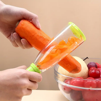 PeelMate™ – Multifunkciós tisztítószer beépített gyűjtőrekesszel