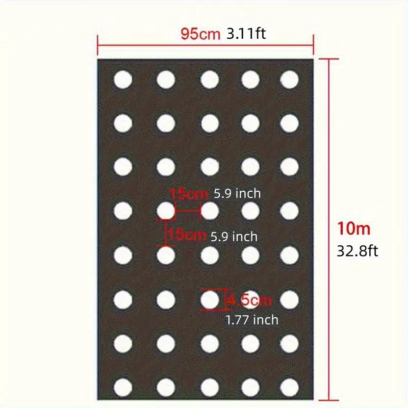 Fekete mulcslap (1,35x10 m)