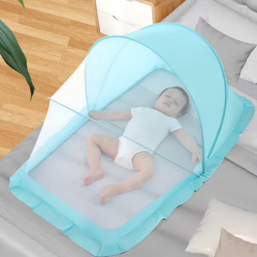 SleepGuard™ – Kiváló minőségű szúnyogháló, nagy méret (125×65×60 cm)