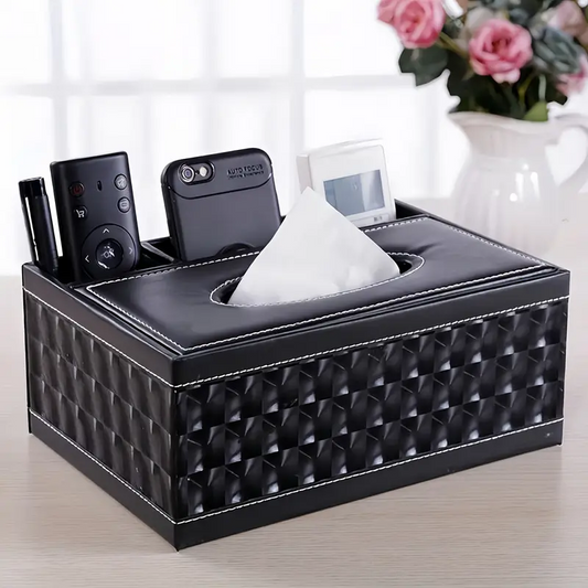 EleganzaBox™ – Többfunkciós ökobőr doboz a rendszerezéshez és a stílushoz