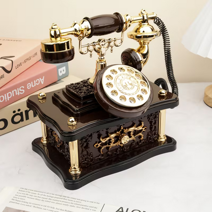 RoyalCall™ – Elegáns retro telefon klasszikus dizájnnal és luxusstílussal