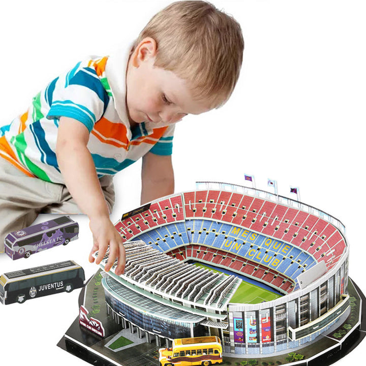 Futballstadion 3D puzzle