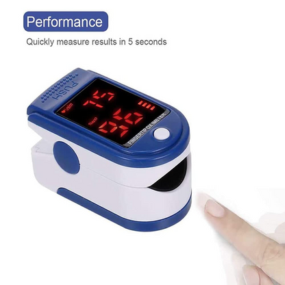🔥1+1 AJÁNLAT🔥OxyPulse™ – Digitális ujjbegyes pulzoximéter