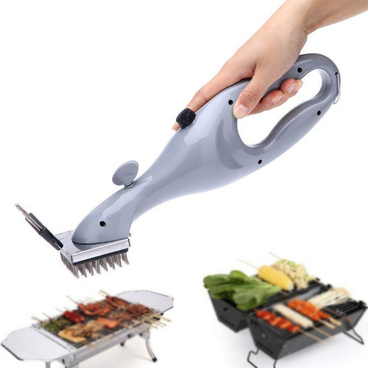 Ergonomikus grilltisztító kefe