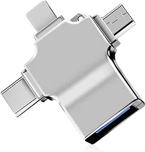 3 az 1-ben USB 3.0 OTG adapter, Micro/USB C-USB adapter, kompatibilis mobiltelefonnal/táblagéppel