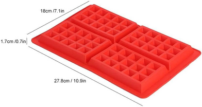 Szilikon formák gofrihoz és süteményekhez