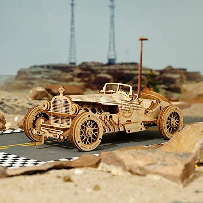 3D-s fából készült puzzle felnőtteknek-mechanikus