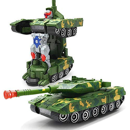 TankoBot™ automata játék 2 az 1-ben tanktól robotig