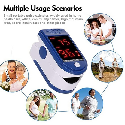 🔥1+1 AJÁNLAT🔥OxyPulse™ – Digitális ujjbegyes pulzoximéter