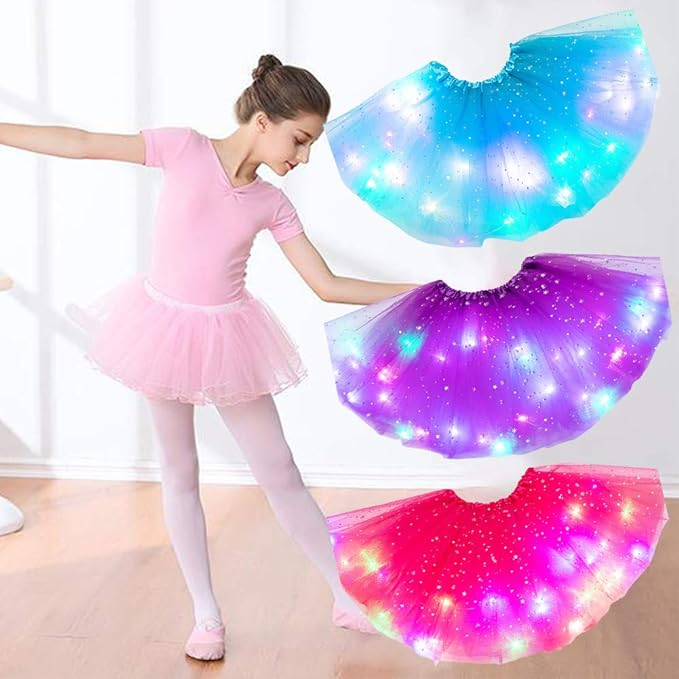 LED ruha 2-8 éves lányoknak