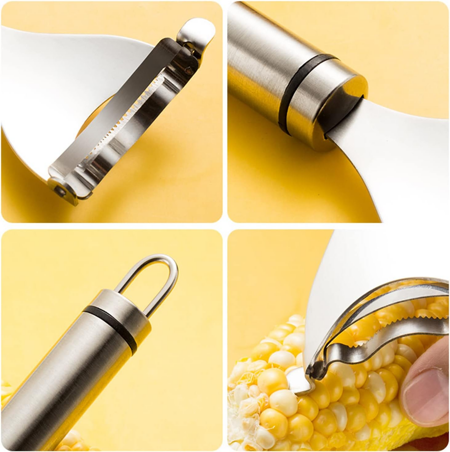 MagicCorn© rozsdamentes acél kukoricahántoló
