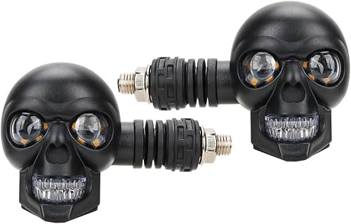 SKULLIX™ - Koponya formájú LED irányjelző motorkerékpárhoz