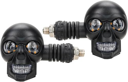 SKULLIX™ - Koponya formájú LED irányjelző motorkerékpárhoz