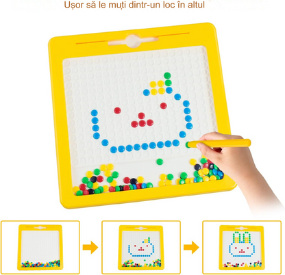Mágneses puzzle tábla gyerekeknek