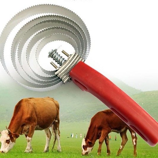 🔥1+1 AJÁNLAT!🔥FARMGROOM PRO™ – Professzionális kefe szarvasmarháknak, lovaknak és juhoknak
