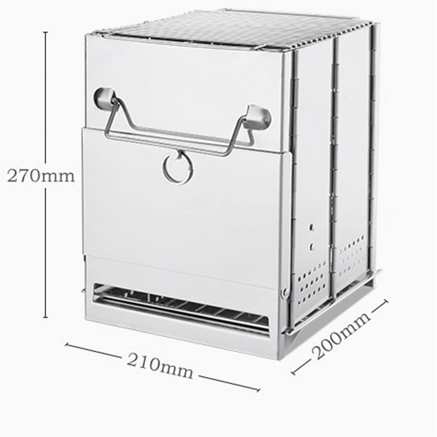 NomadGrill™ Mini Grill kempingezéshez és utazáshoz