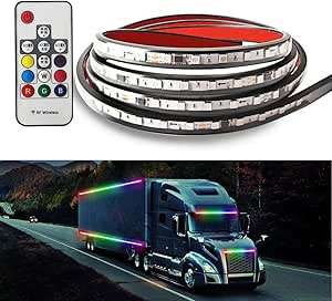 LED-es fénycsík távirányítóval teherautóhoz (1 m)