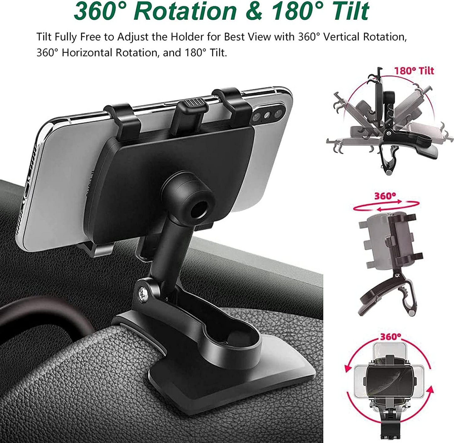 Mobil támogatás 360°-os elforgatással