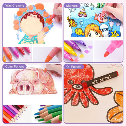 Mostop™ Art Set, Rajzceruza gyerekeknek 258 db