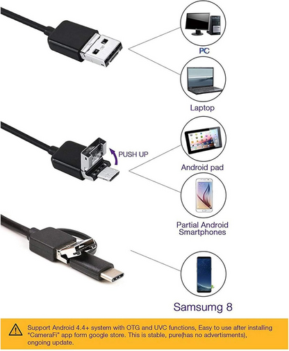 EndoFlex™ 3 az 1-ben HD – USB szonda 5,5 mm, 5 m
