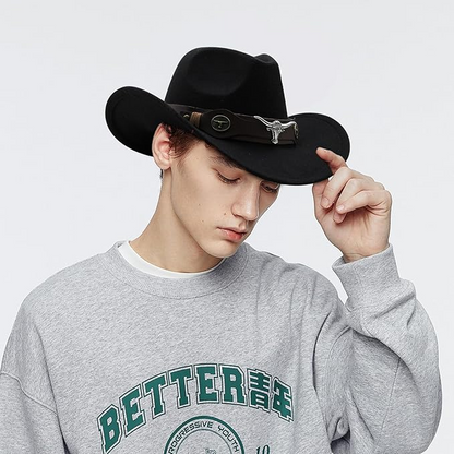WildEdge™ - Klasszikus Cowboy Kalap Karimás