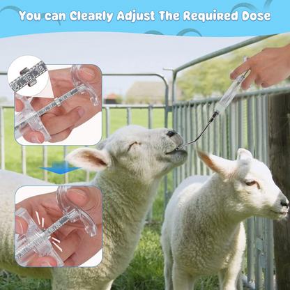 BIOPUMP™ kézi állatetető fecskendő