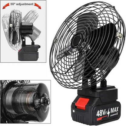 AirVolt™ – Professzionális Hordozható Ventilátor
