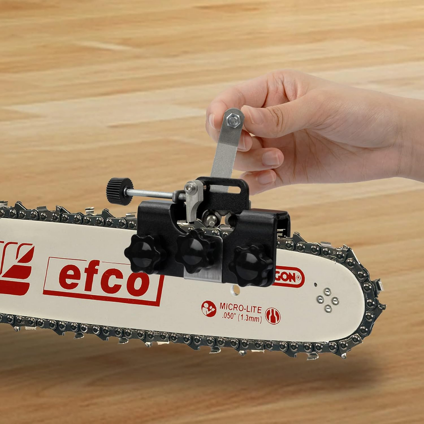 SharpGear™ hajtókaros fűrészélező