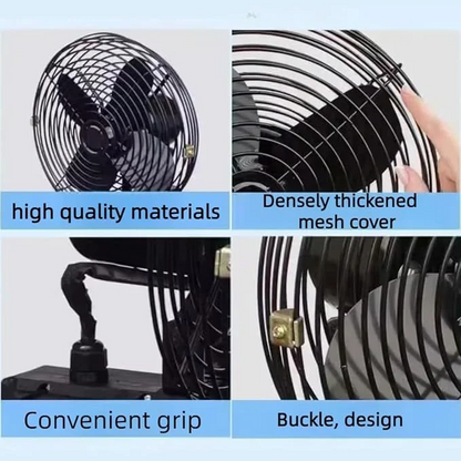 AirVolt™ – Professzionális Hordozható Ventilátor