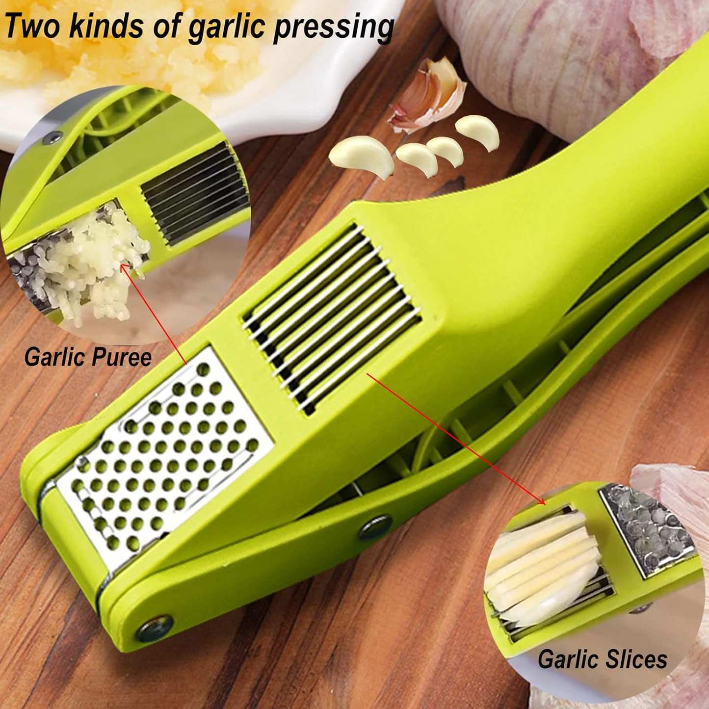 🔥1+1 AJÁNLAT!🔥GarlicPress™ - Kézi fokhagymaprés