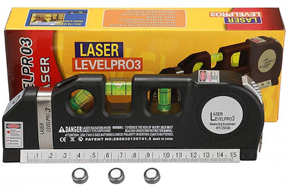 LeverPRO3™ mérőszalag – lézeres szint