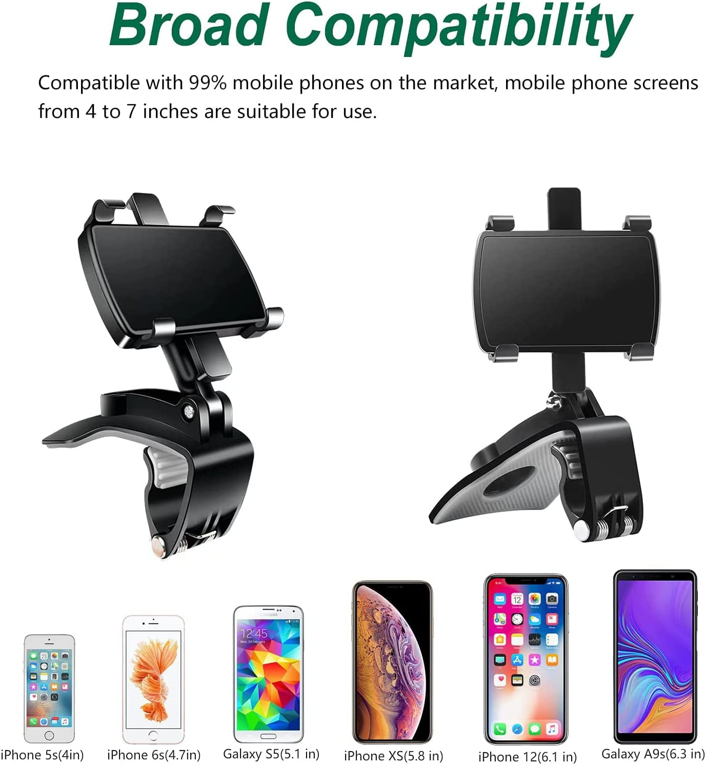 Mobil támogatás 360°-os elforgatással
