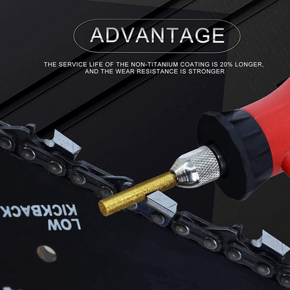 6 db-os láncfűrészélező készlet