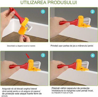 Kézi ecset élekhez