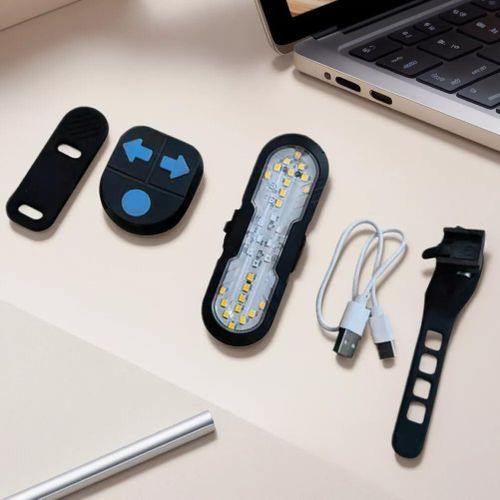 SignalRide™ - LED-es irányjelzős hátsó lámpa távirányítóval kerékpárhoz és rollerhez